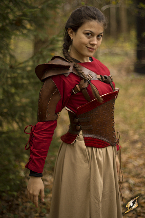 Braune Schulterrüstung M