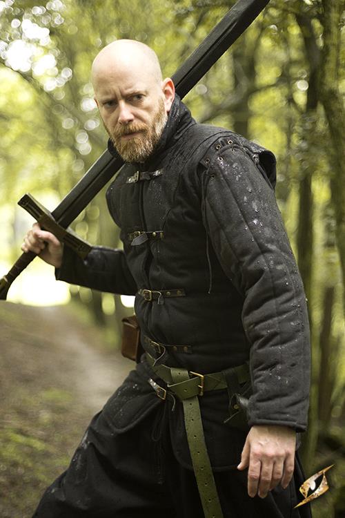 Warrior Gambeson schwarz