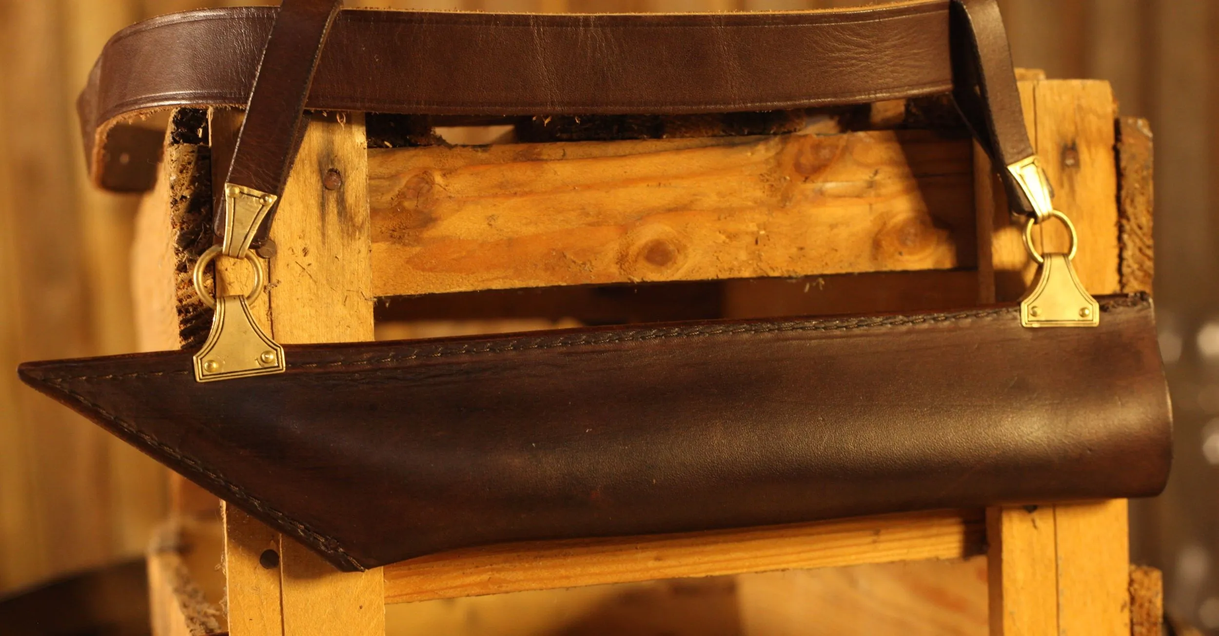 Saxscheide aus Leder für Calimacil Sax "Norn"