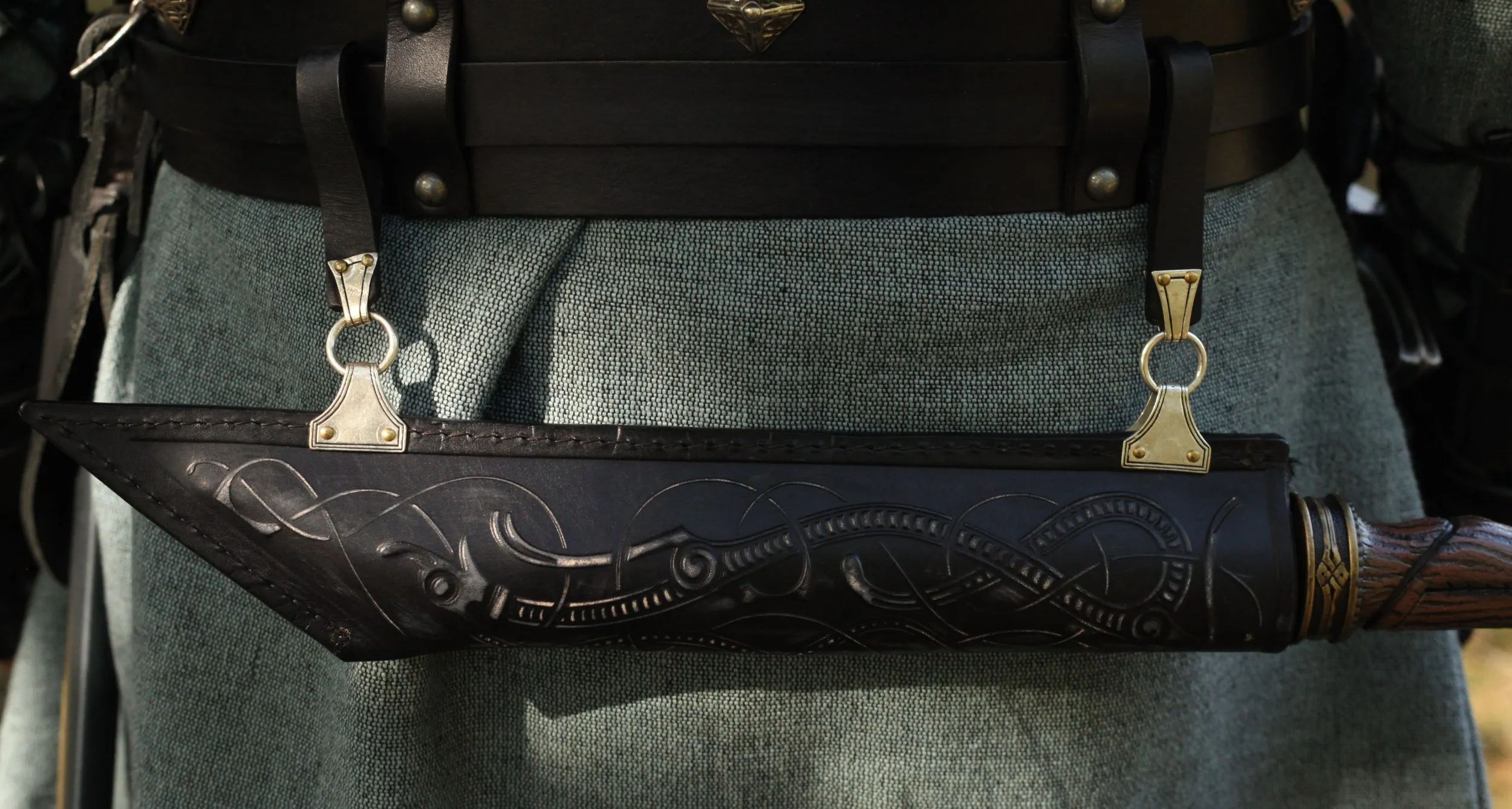 Saxscheide "Jörmungandr" Calimacil Sax "Norn"