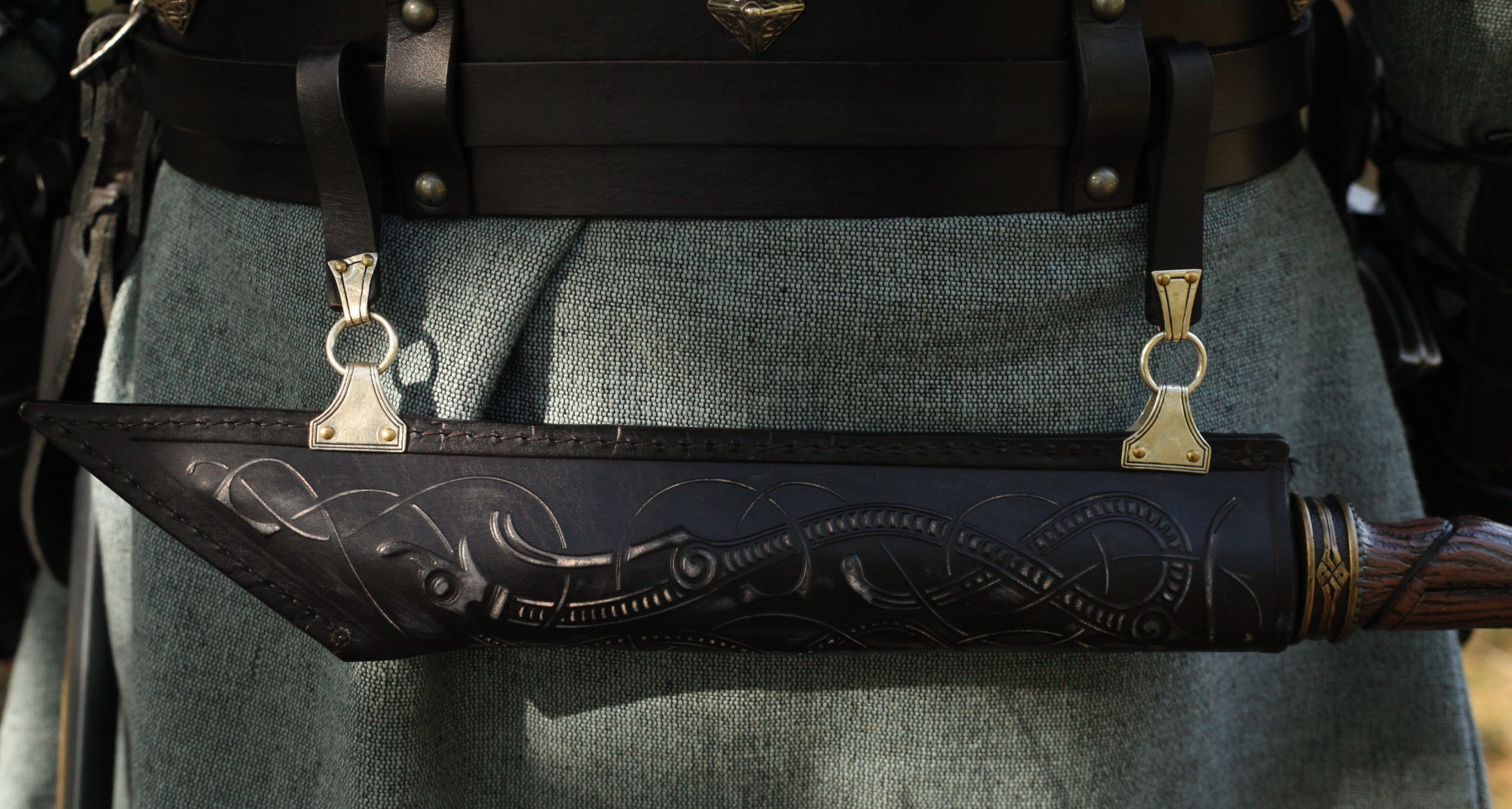 Saxscheide "Jörmungandr" Calimacil Sax "Norn"