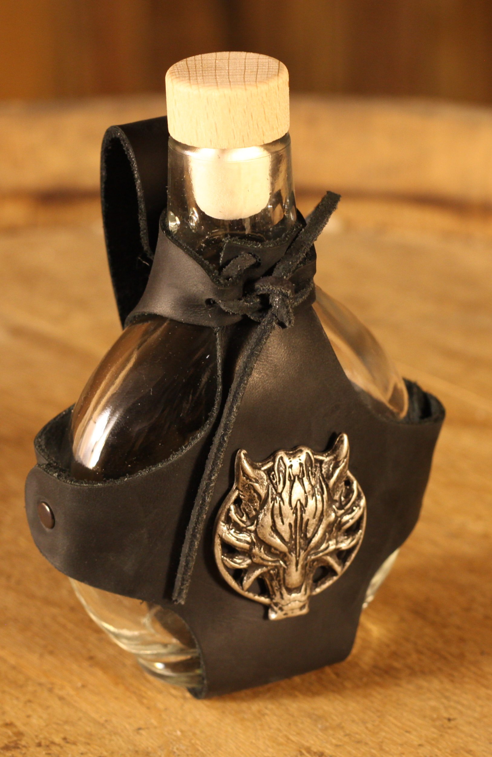 Flachmann mit Halter, 200ml, Fenris