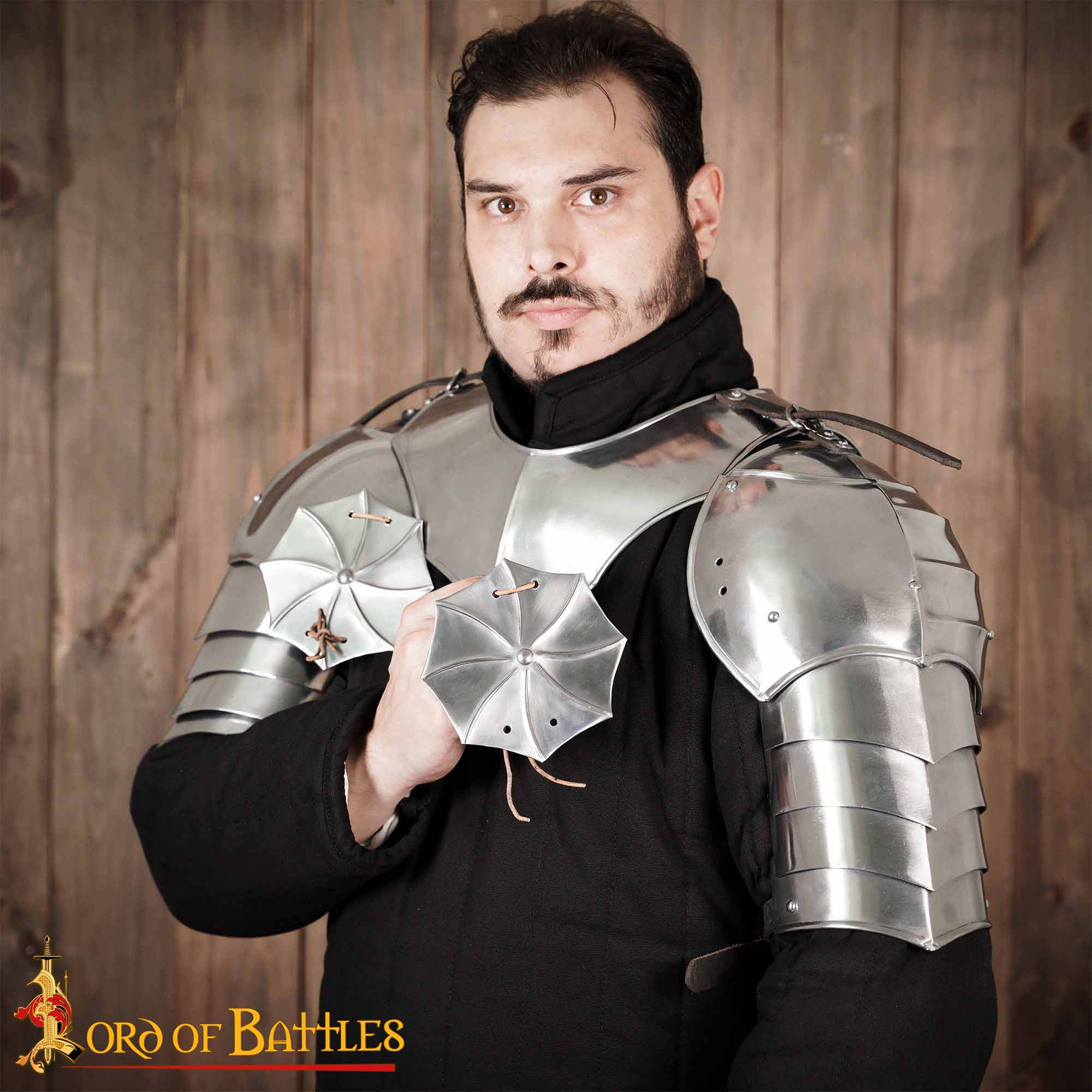 Mittelalterliche Schulterrüstung 1,3mm