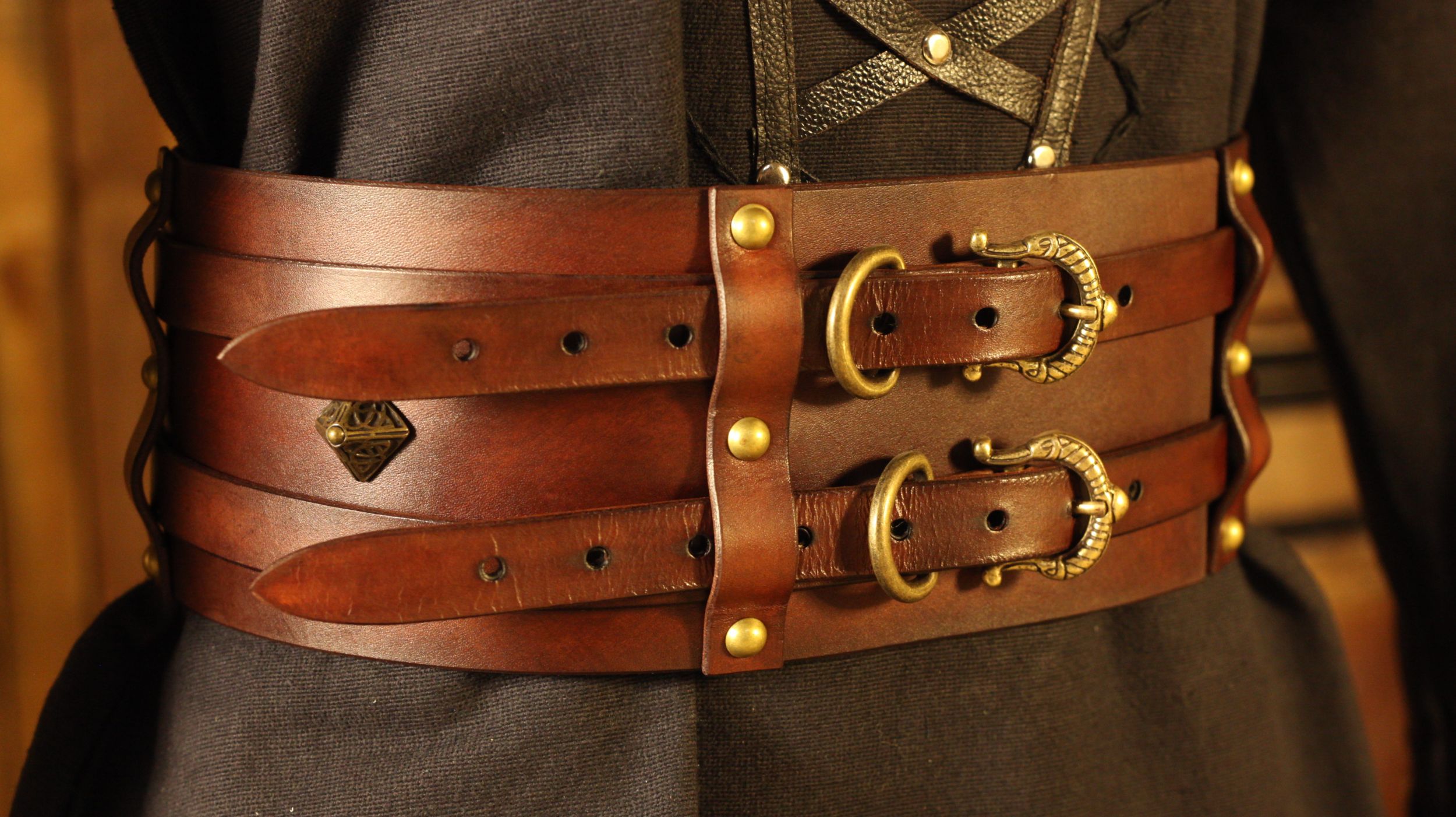 Doppelgürtel Björn 11,5cm