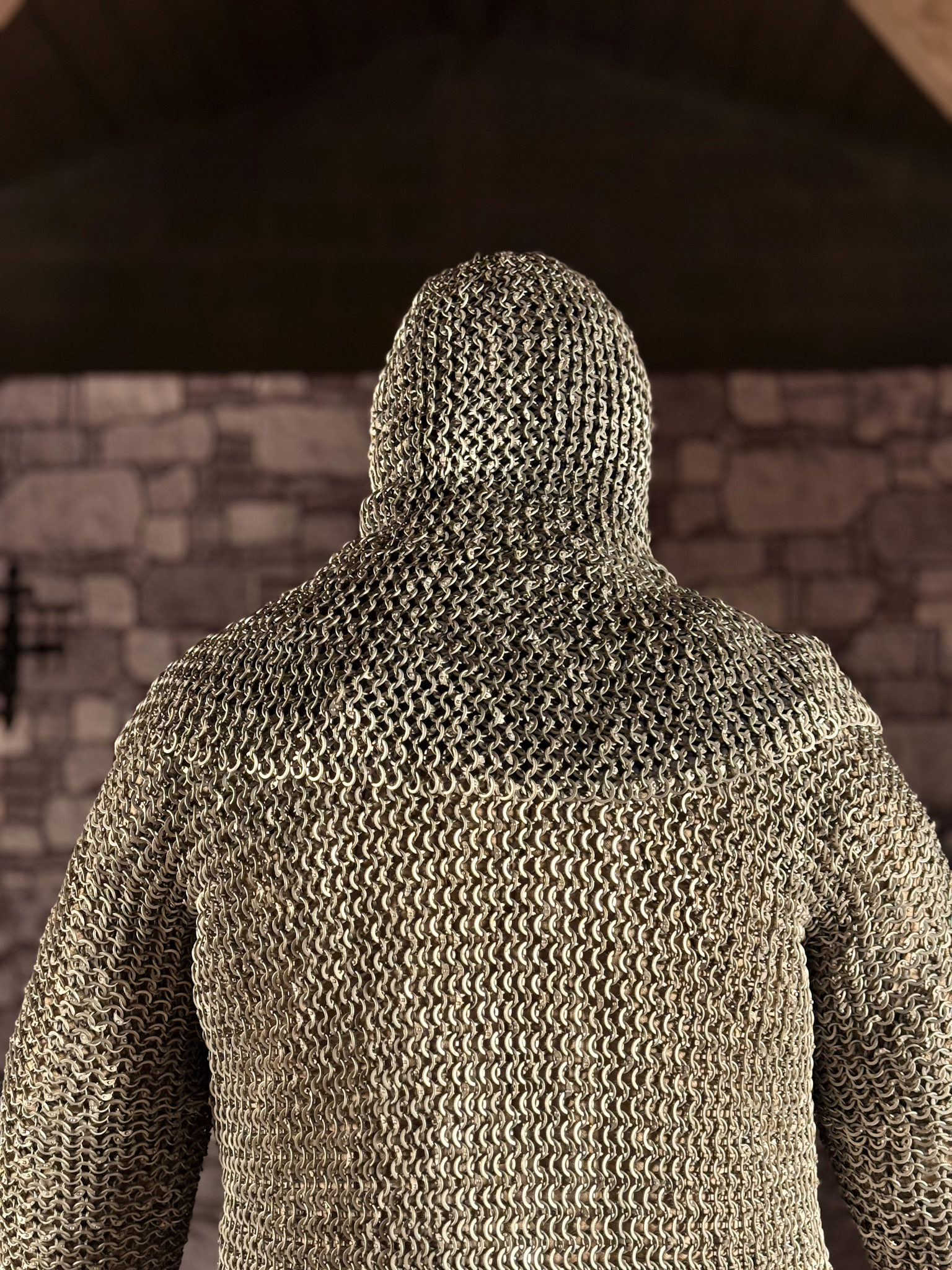 Kettenhaube Aluminium, genietet, ID 10mm