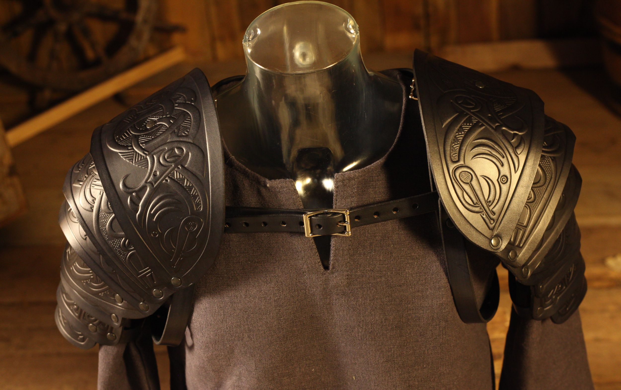 Geschirr für Lederschultern