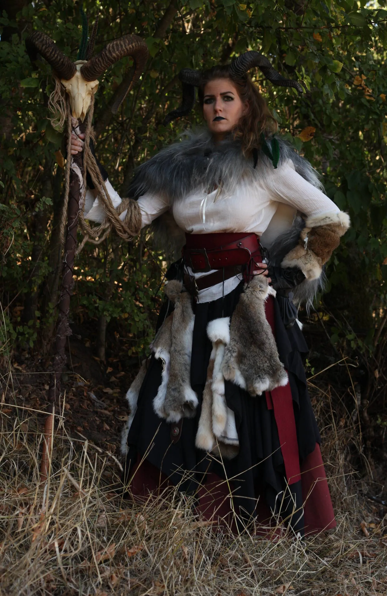 LARP Komplettoutfit Hexe