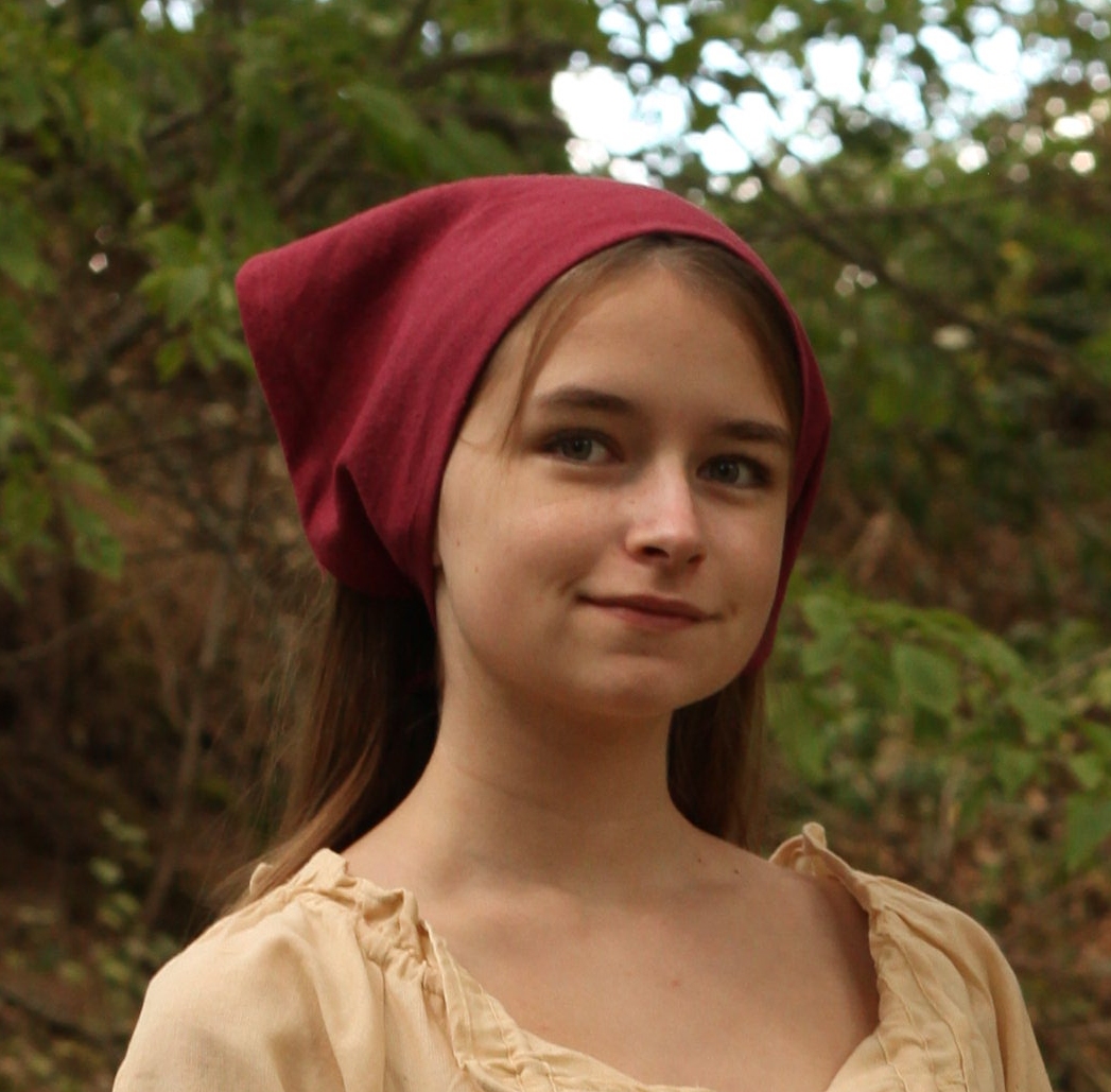 Dreieckstuch aus Leinen