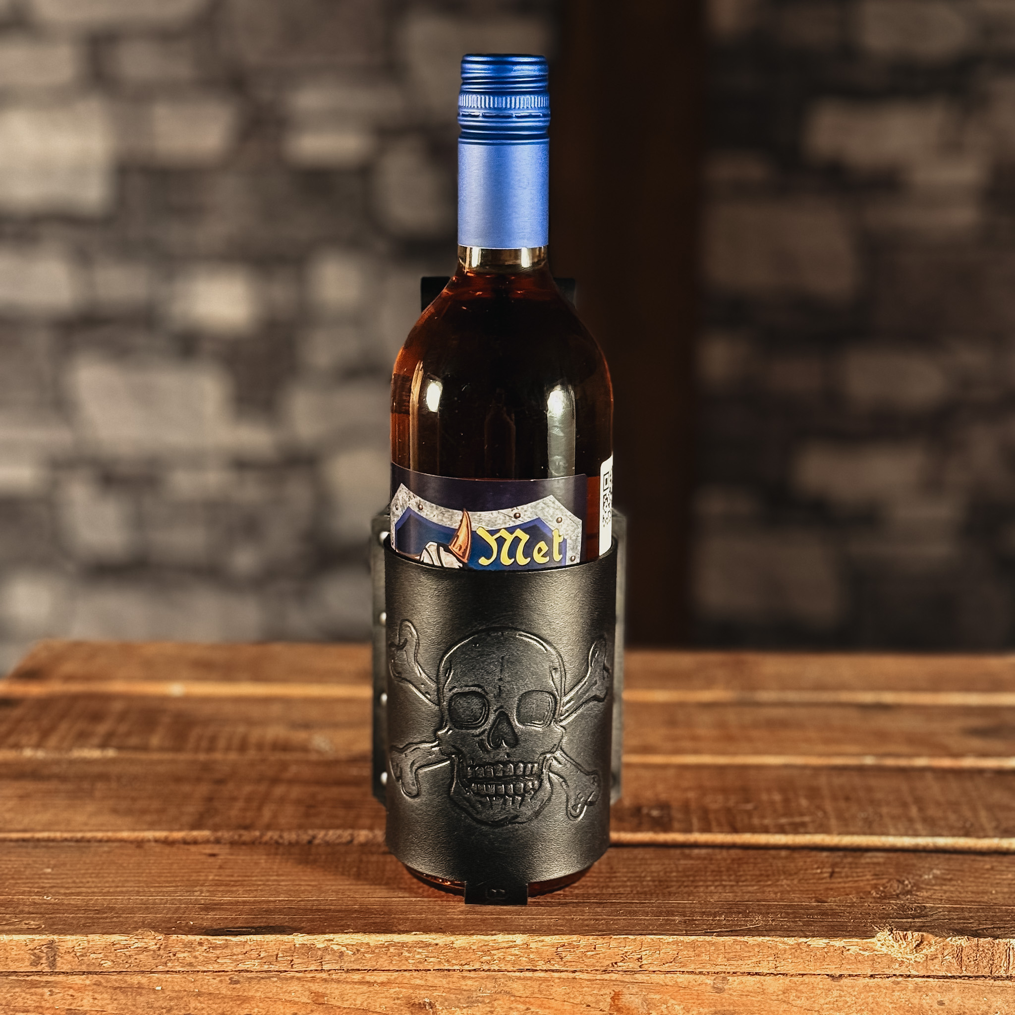 BecherBoss Getränkehalter Totenkopf 94 schwarz