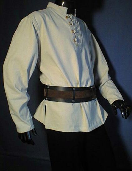 Piratenhemd, Mittelalterhemd, geknöpft