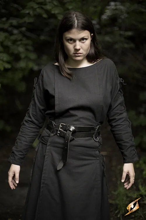 Kleid Priesterin, schwarz