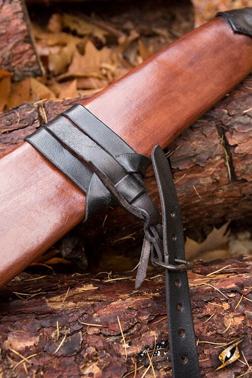 Schwertscheide lang Linkshänder braun