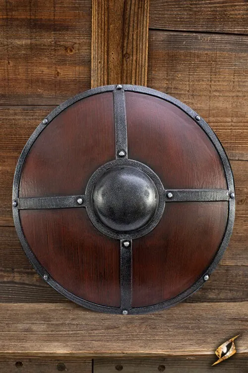 Rundschild mit Eisenverstärkung 60cm