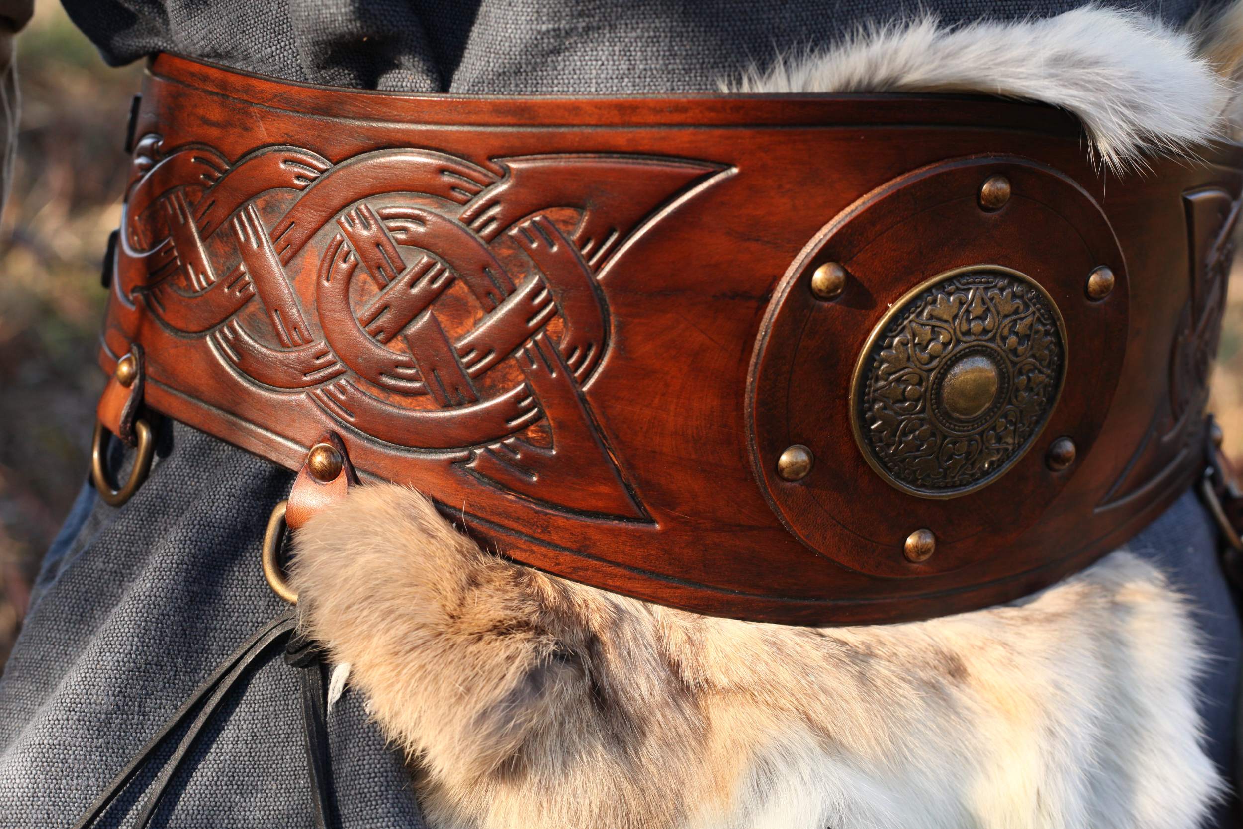 Wikingerbreitgürtel Harald 15cm