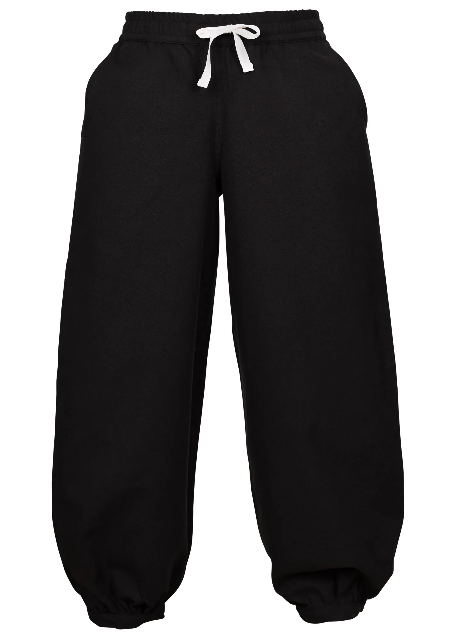Weite Mittelalterliche Kinderhose Thore, schwarz