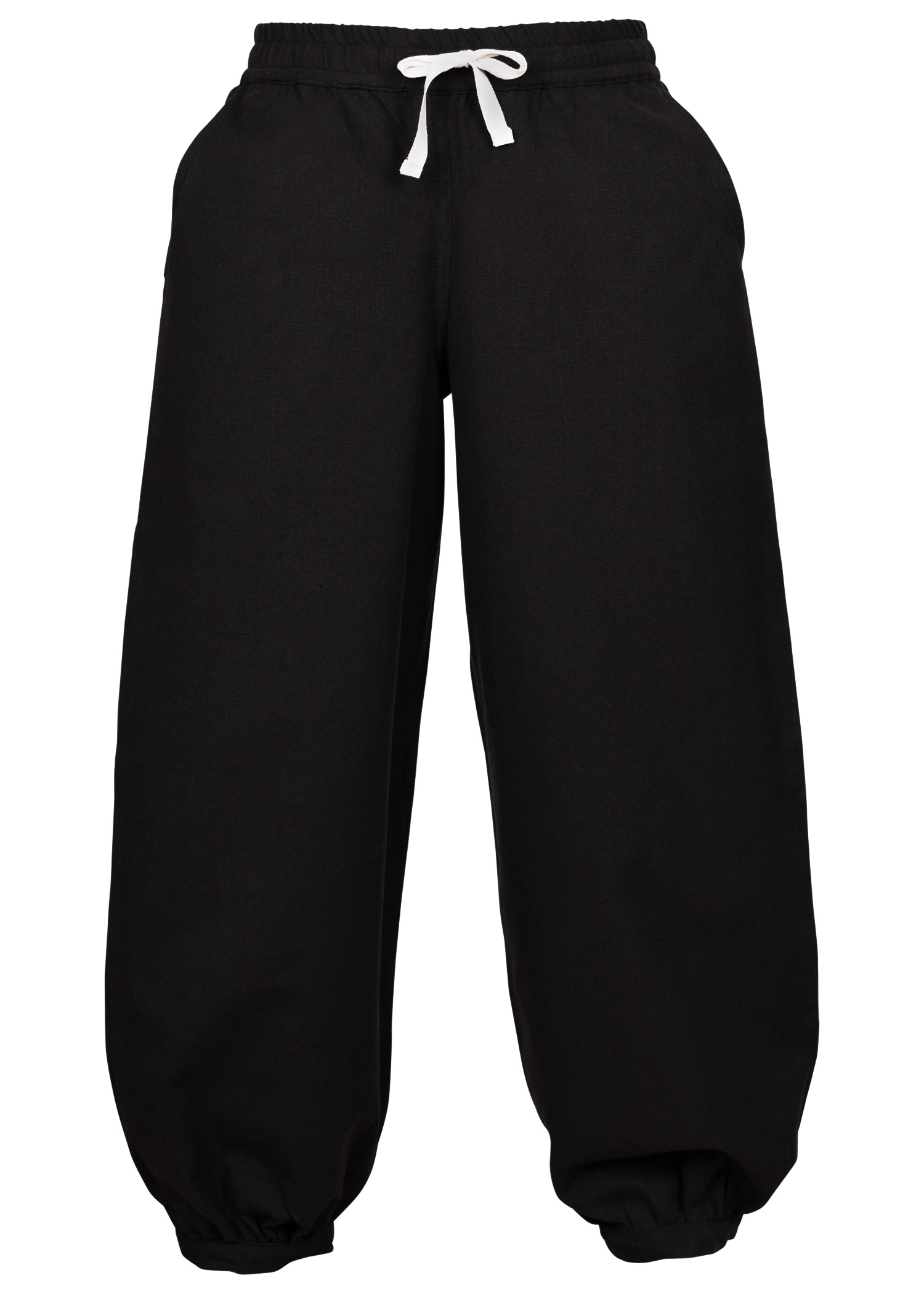 Weite Mittelalterliche Kinderhose Thore, schwarz