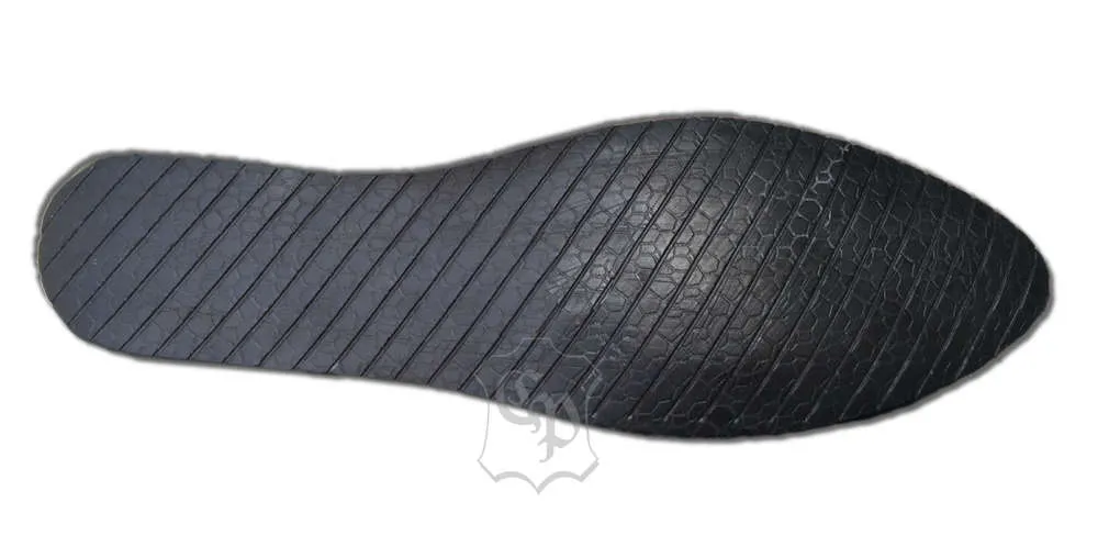 Mittelalterschuh Echtleder Stiefel