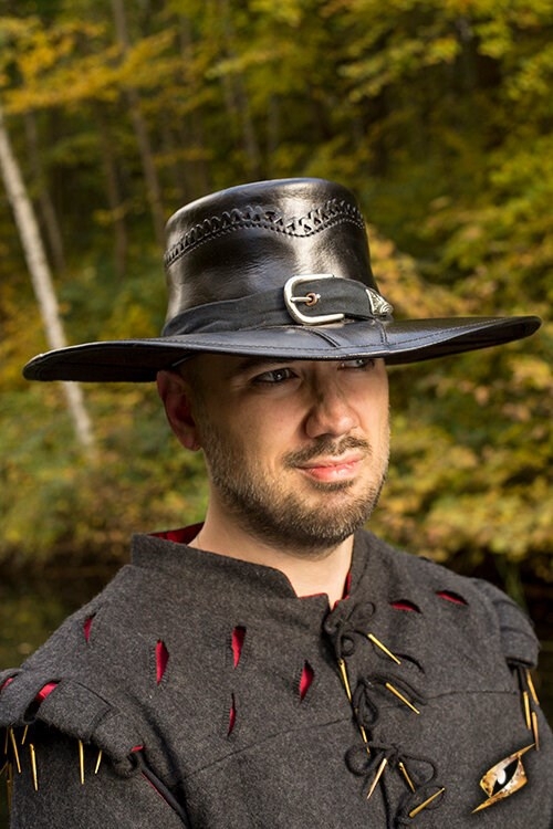Witch Hunter Hat schwarz