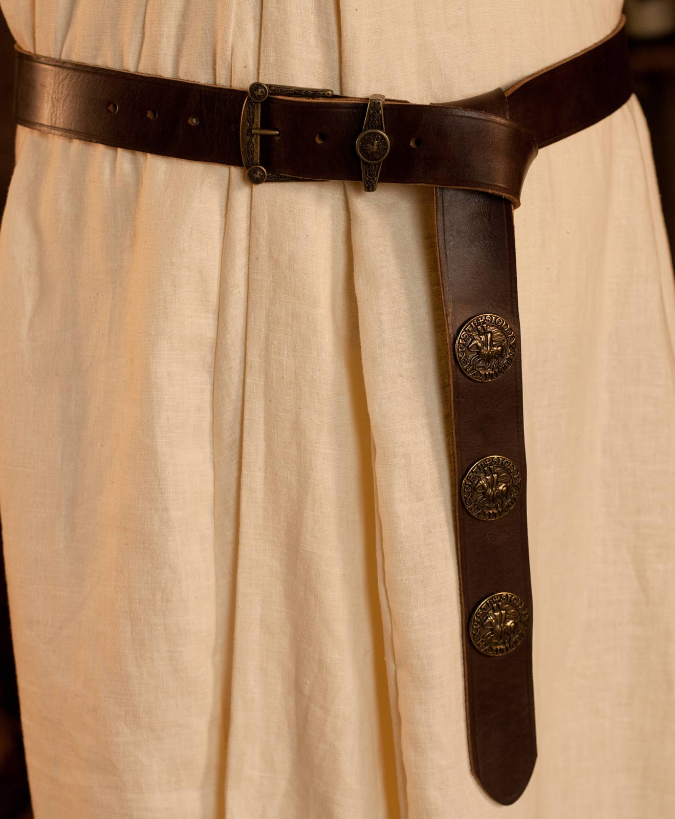 Langgürtel Tempelritter 4cm