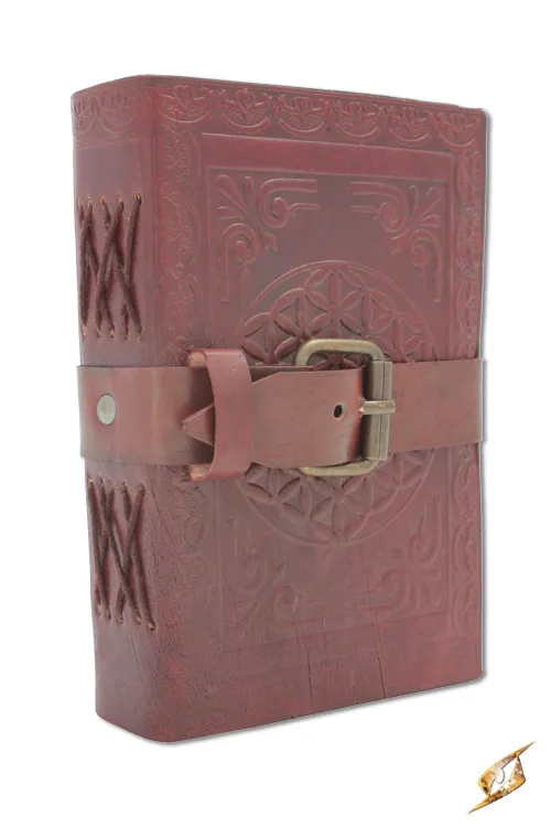 Kleines Zauberbuch aus Leder