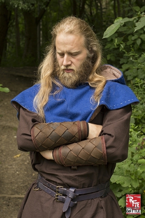 Ready For Battle Armschienen Wikinger braun