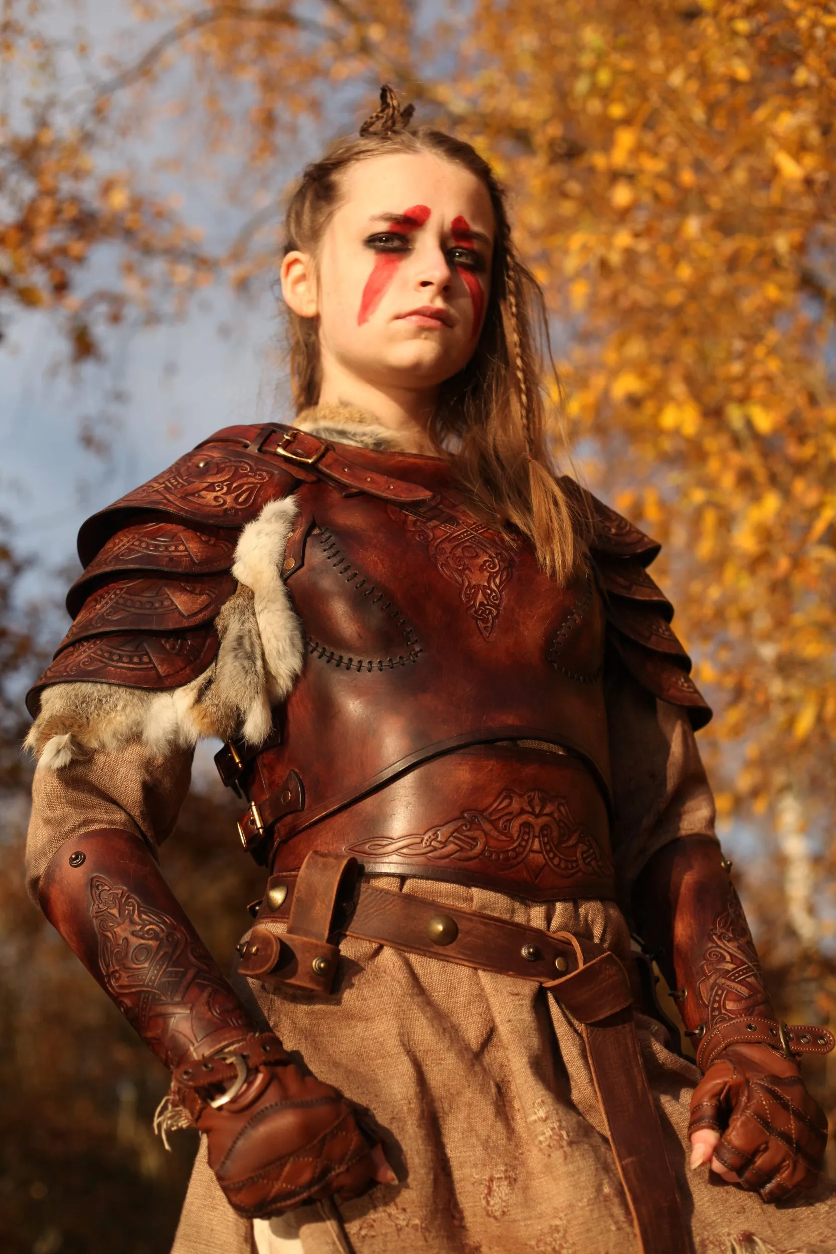 LARP Komplettoutfit Wikinger Schildmaid