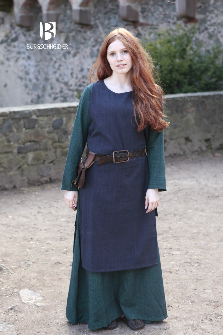 Überkleid Haithabu Blau