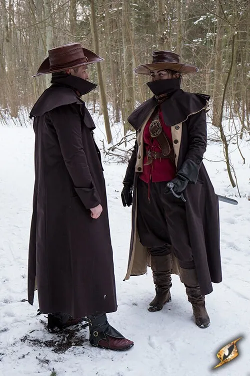 Hexenjägermantel Hellsing, braun