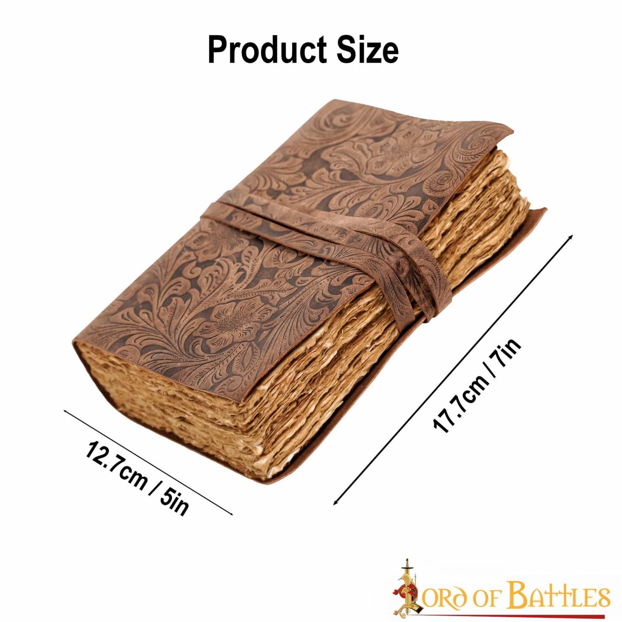 Leder Notizbuch oder Tagebuch