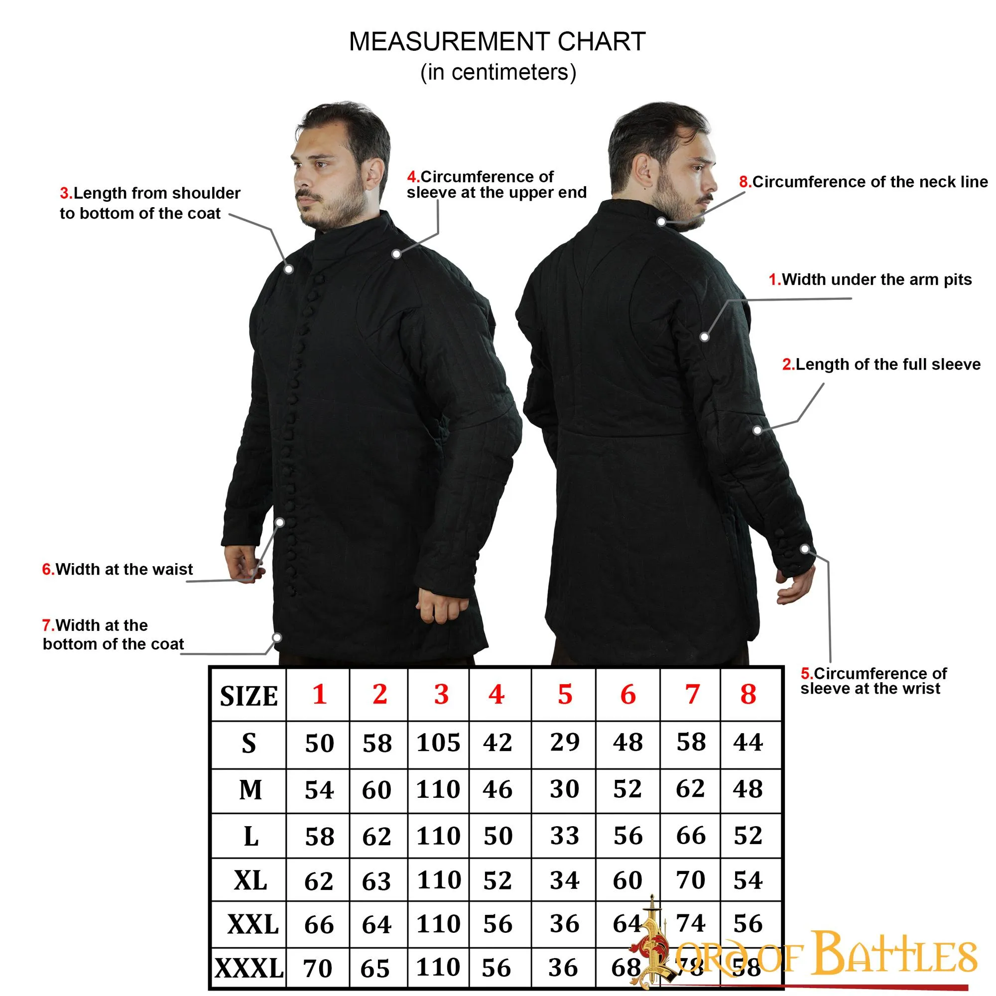Gambeson 14. Jhdt. schwarz