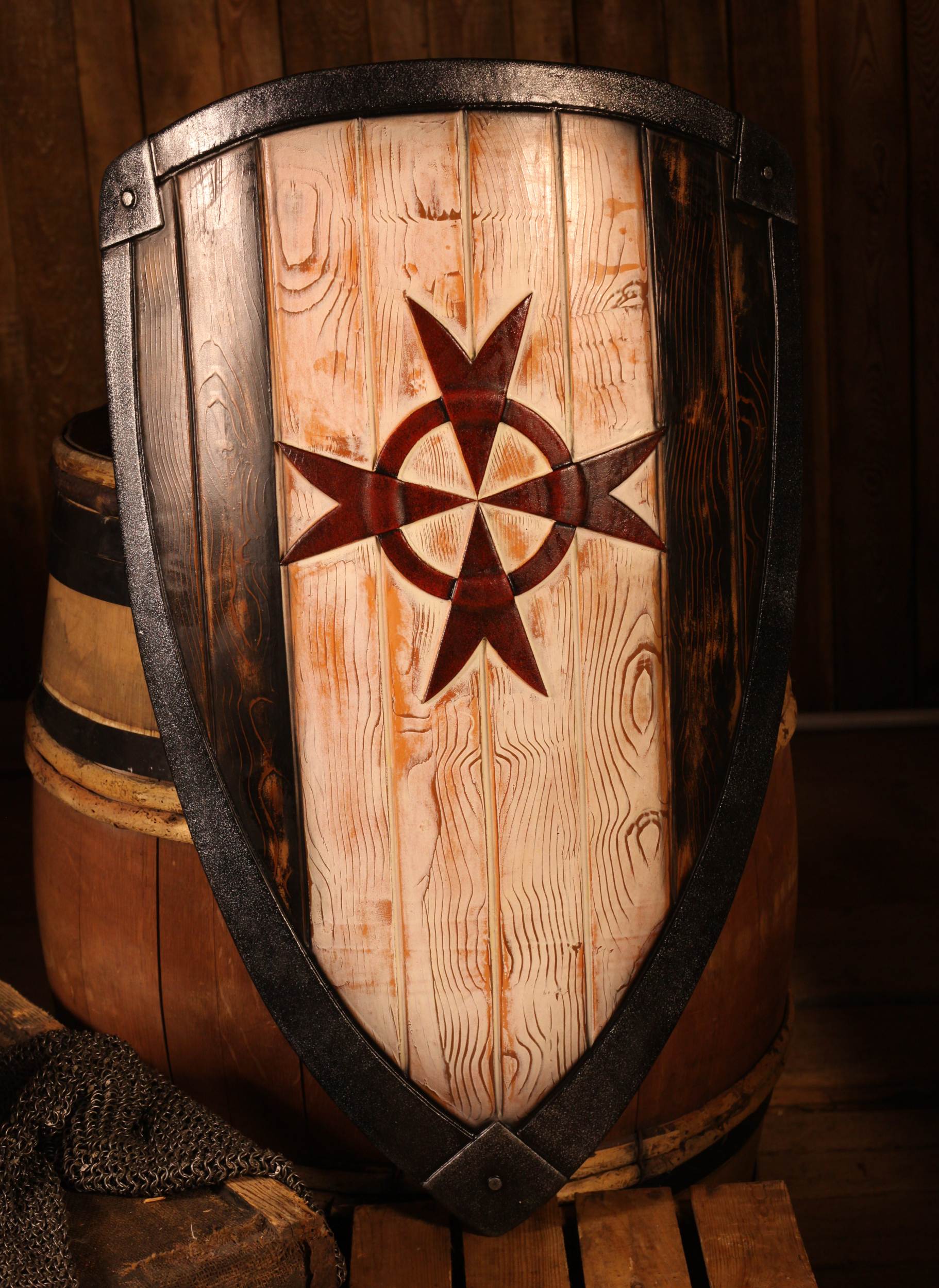 Tempelritter Schild 90x60cm