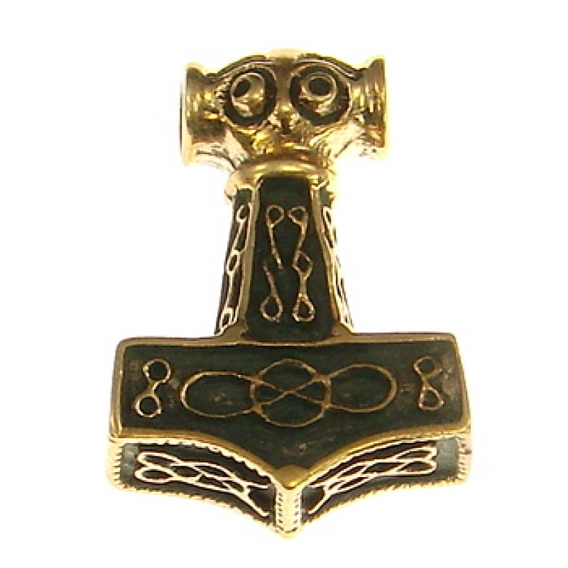Bronzeanhänger Thorshammer