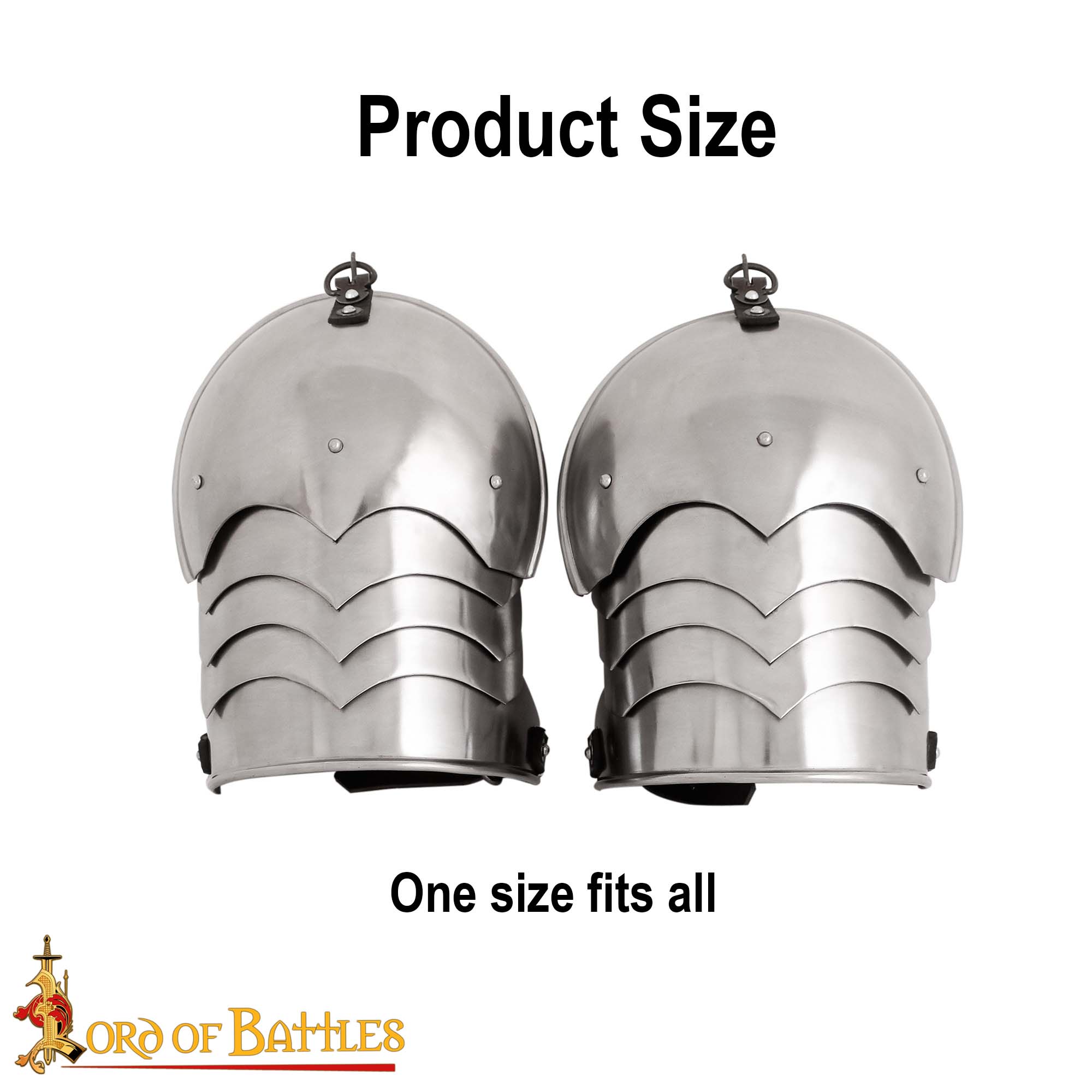 Mittelalterliche ritterliche Schulterpanzer