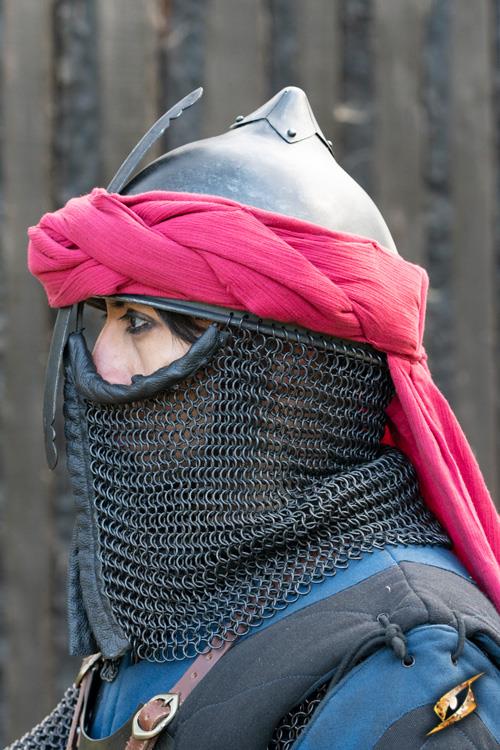 Persisches Kopfband weinrot