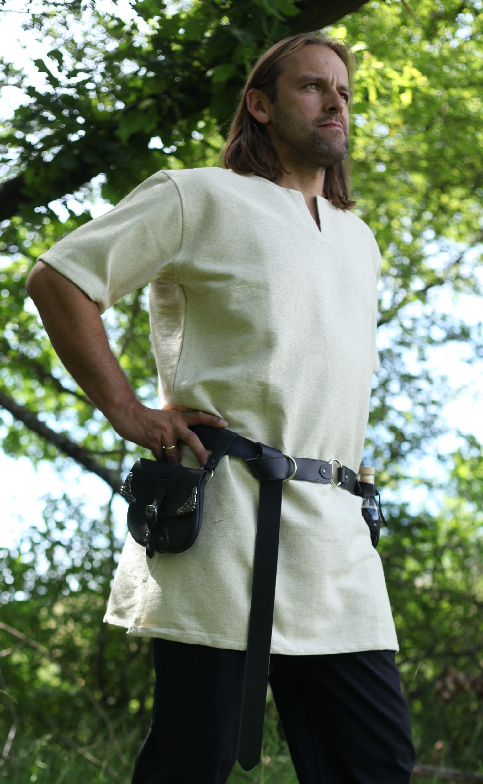 Kurzarmtunika Aegir Hanf