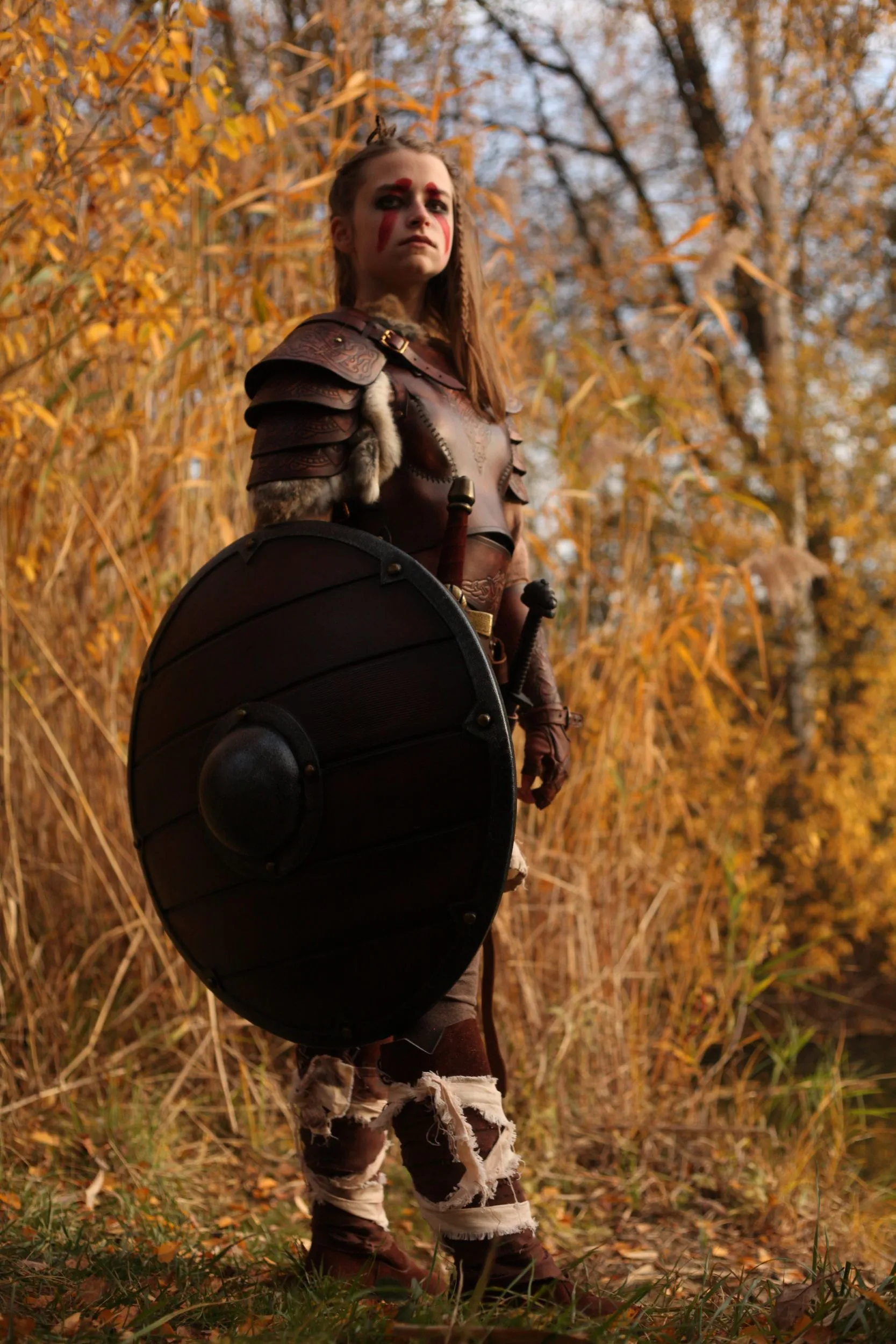 LARP Komplettoutfit Wikinger Schildmaid