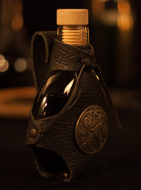 Feldflasche Flachmann mit Halter 0,2l