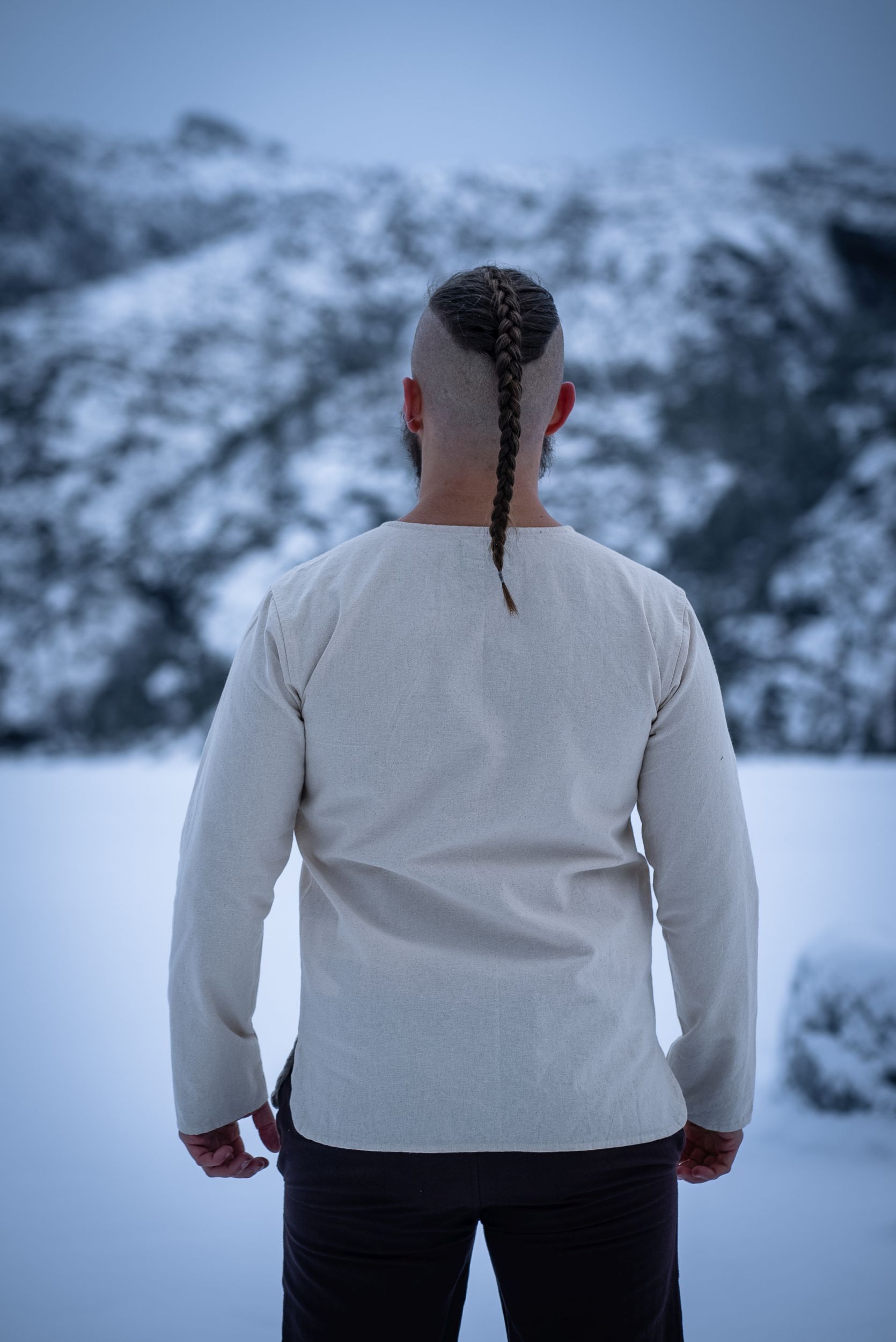 Mittelalterhemd, gerader Schnitt