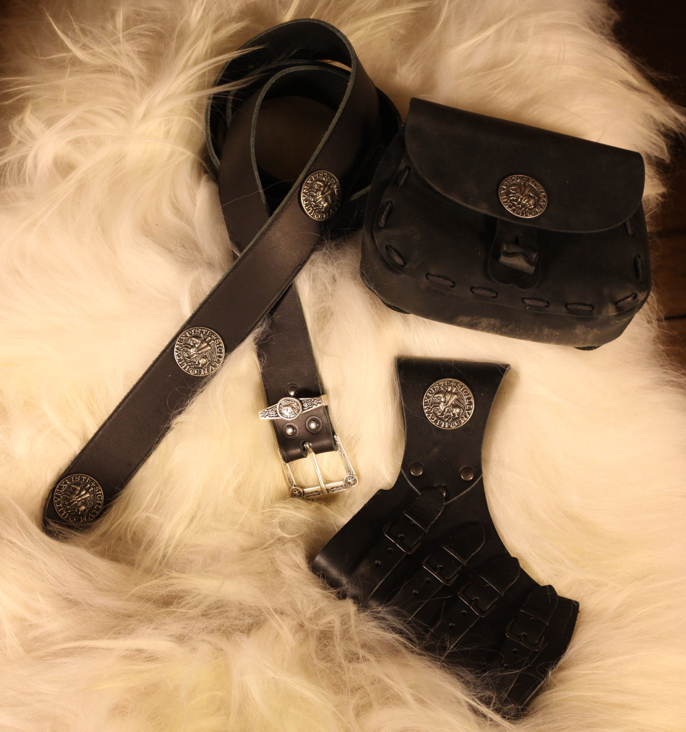 Set Tempelritter schwarz