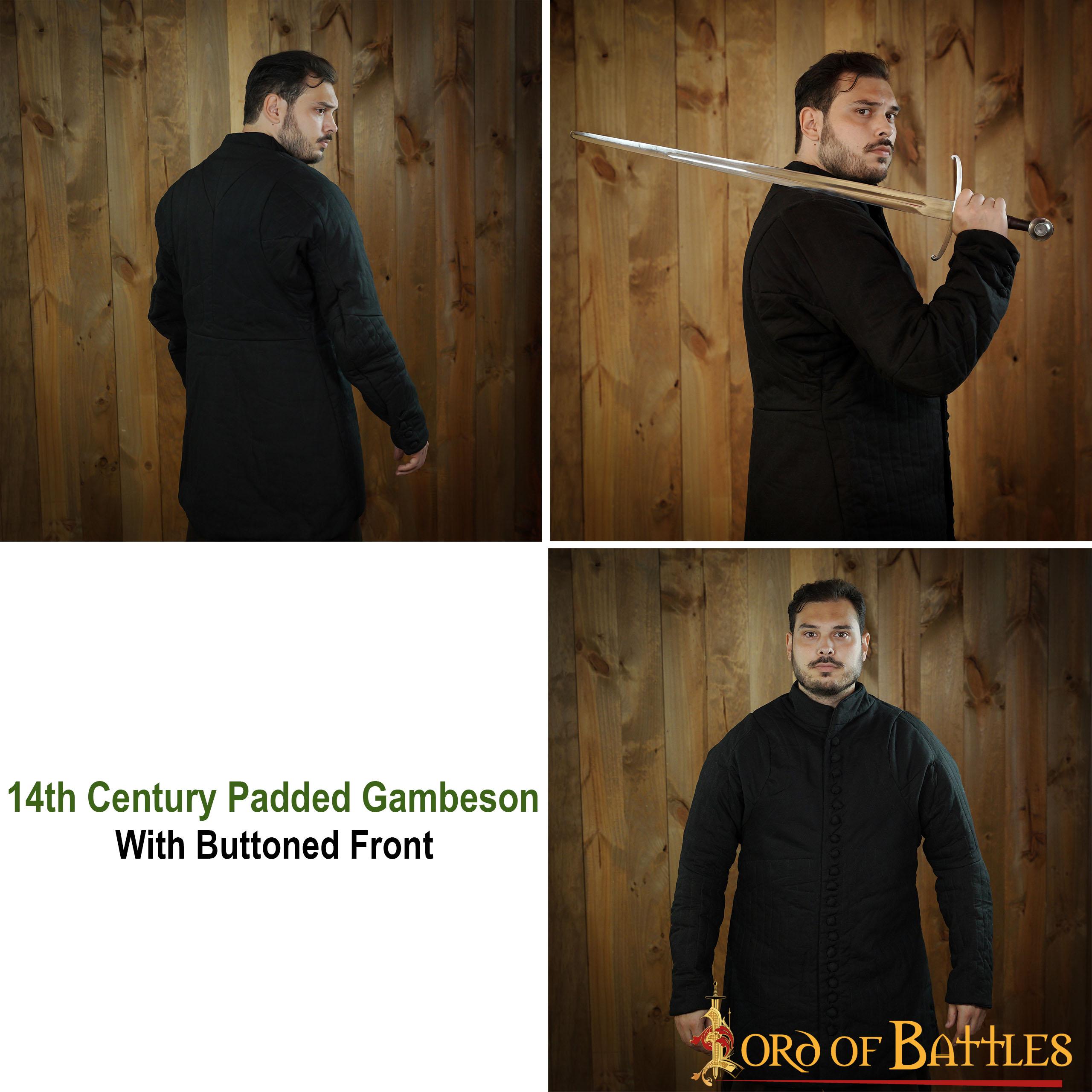 Gambeson 14. Jhdt. schwarz